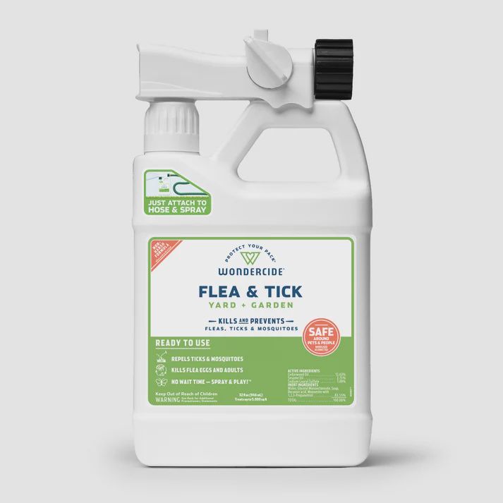 Wondercide Ready-to-Use Flea &amp; Tick Spray Yard &amp; Garden 32 oz
