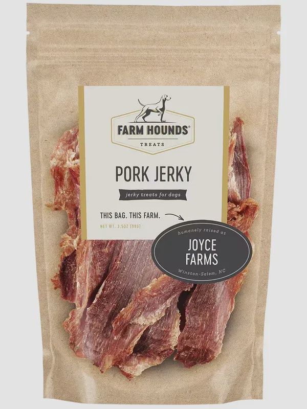 Farm Hounds Pork Jerky Dog Treats