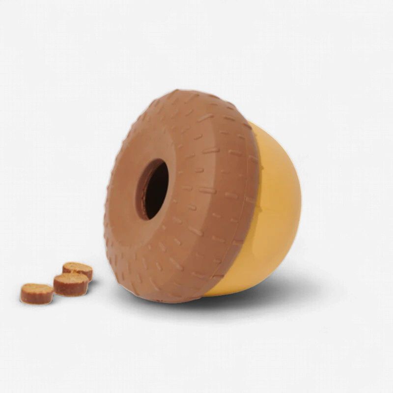BARK Acornucopia Durable Super Chewer Enrichment Dog Toy Large