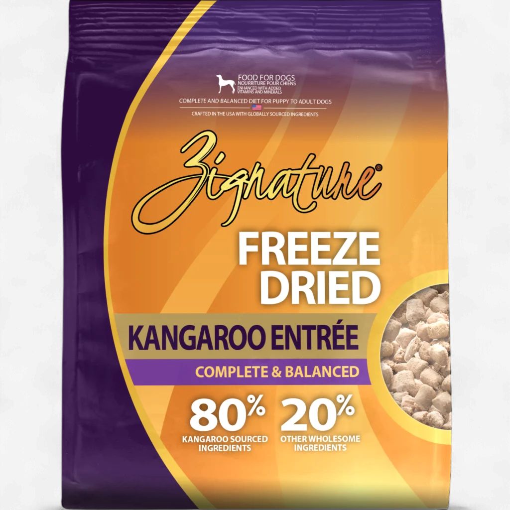 Zignature Freeze-Dried Kangaroo Entrée Dog Food 12.5 oz