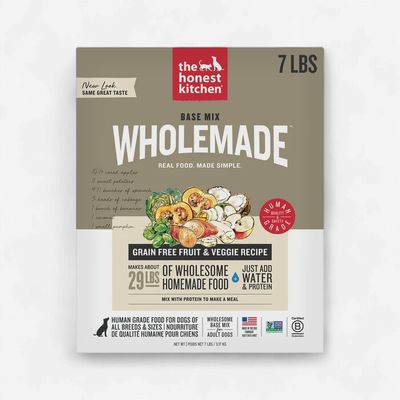 The Honest Kitchen Grain-Free Fruit &amp; Veggie Base Mix 7Lb