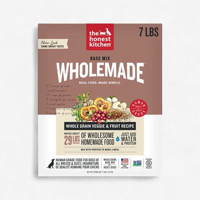 The Honest Kitchen Whole Grain Veggie &amp; Fruit Base Mix 7lb