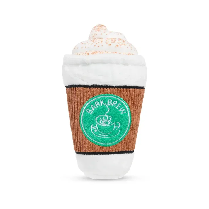 Cup of BARK Roast Plush Dog Toy