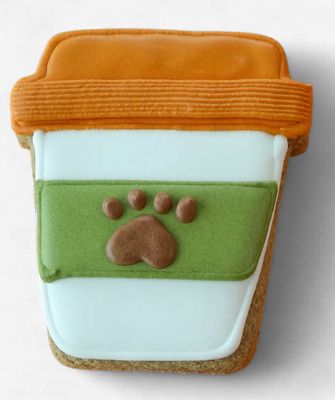 Pawstock Pumpkin Spice Latte Cookie Dog Treat