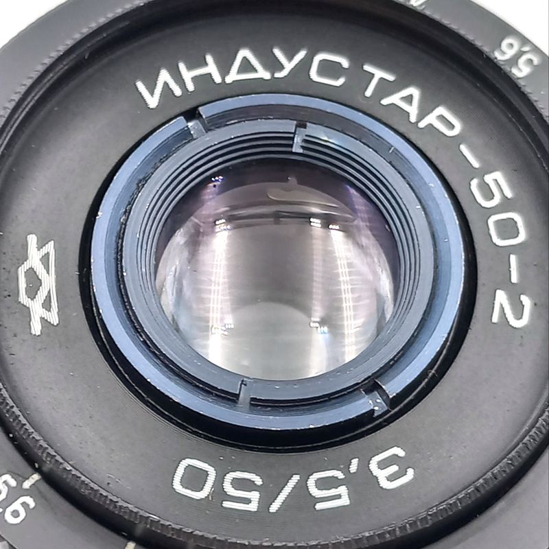 Industar 50-2 50mm f/3.5 M42 Lens (Serviced)