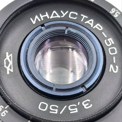 Industar 50-2 50mm f/3.5 M42 Lens (Serviced)
