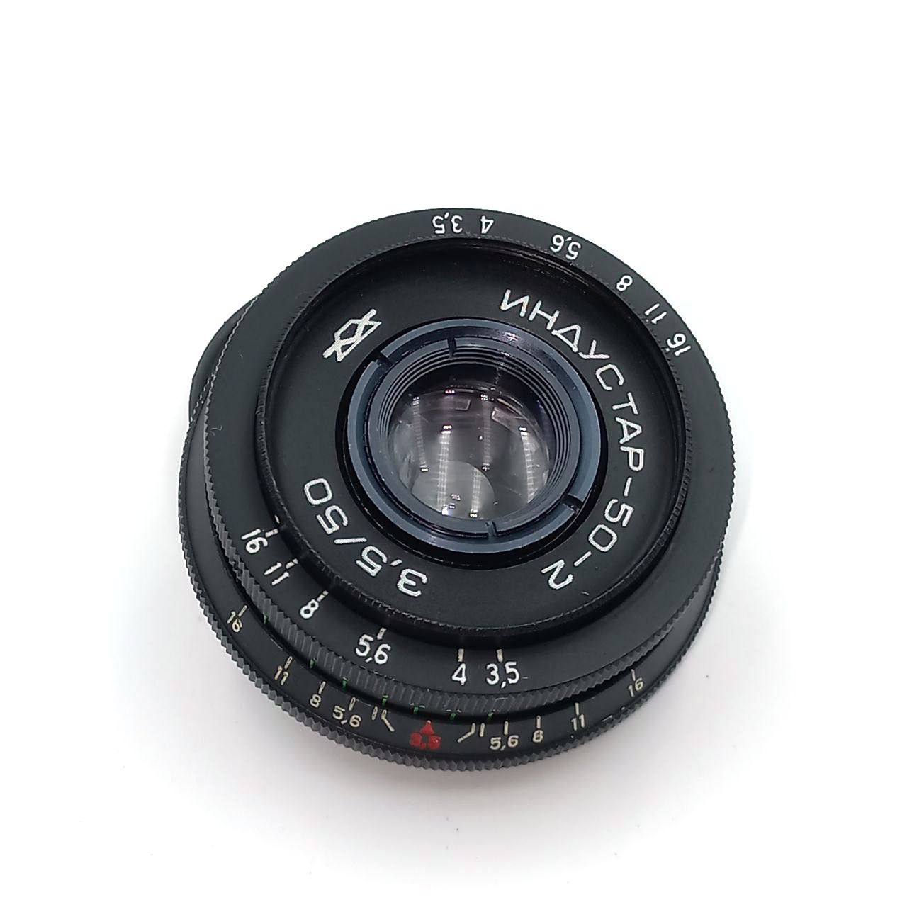 Industar 50-2 50mm f/3.5 M42 Lens (Serviced)