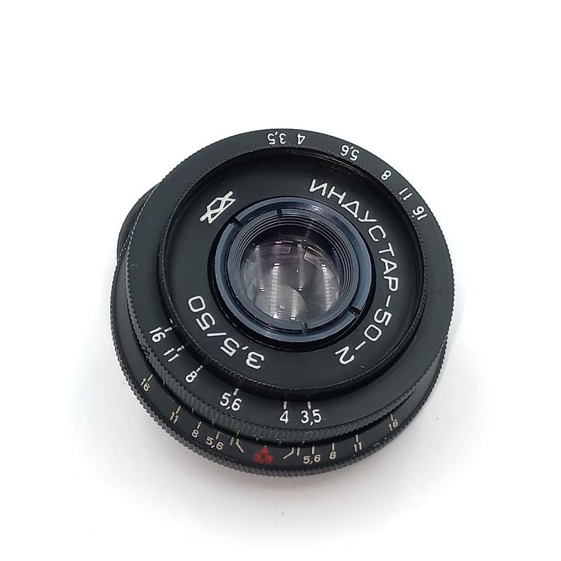 Industar 50-2 50mm f/3.5 M42 Lens (Serviced)