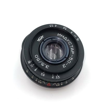 Industar 50-2 50mm f/3.5 M42 Lens (Serviced)