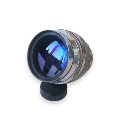 Helios-40 85mm f/1.5 Early Silver (1958, Red P)