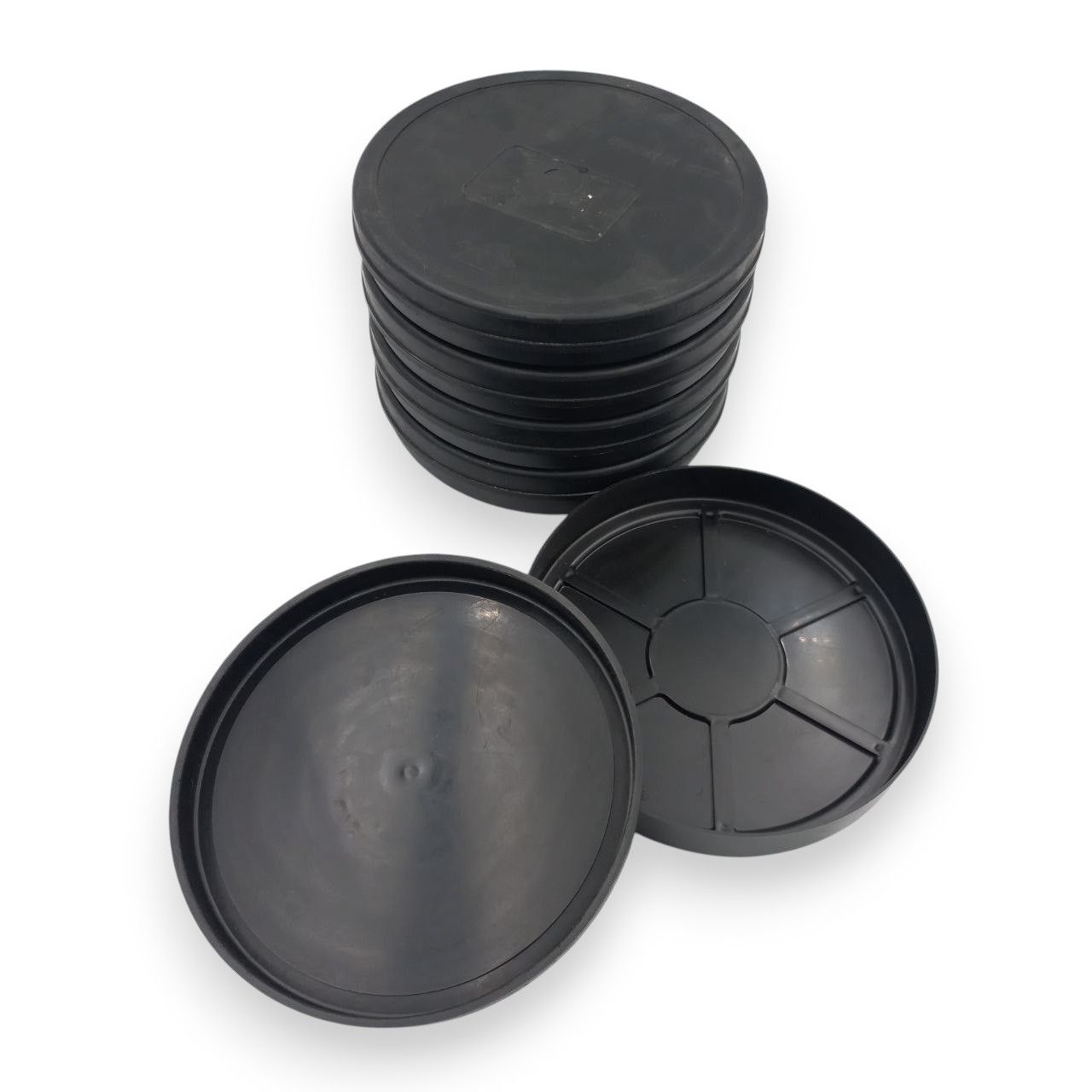 Soviet Film Storage Cans, Set of 5 (18.5 cm)