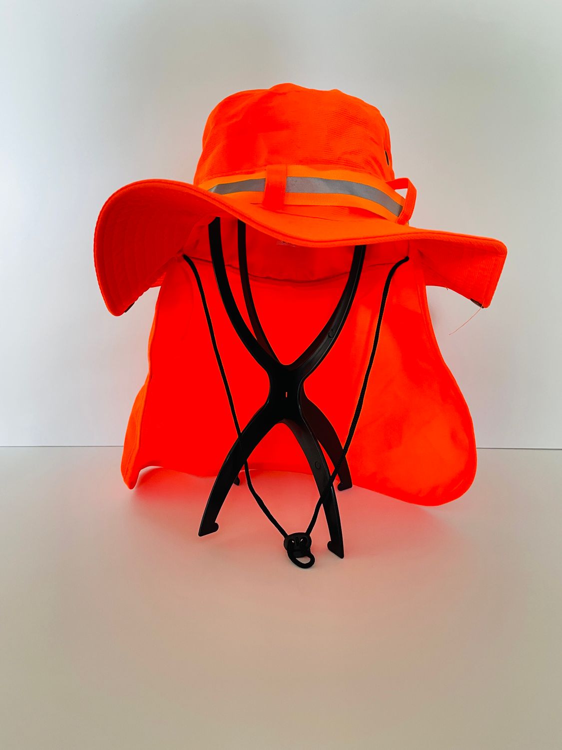 Hi Visible Bucket Hat w draw string