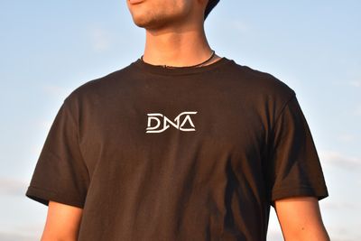 &quot;DNA&quot; - Black Tee