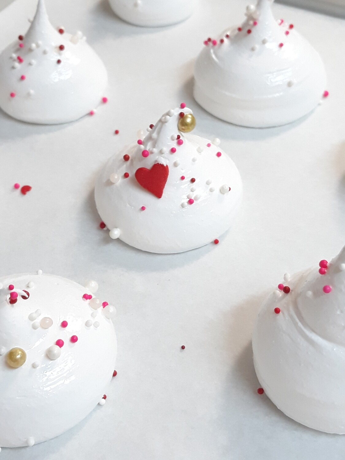 Valentine's day Meringues / Merenguitos Valentine's day Meringues / Merenguitos