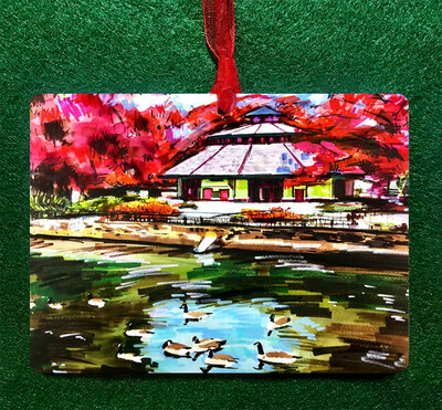 Raleigh, NC - Ornament - Pullen Park Carousel - #lew