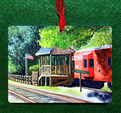 Knightdale, NC - Caboose - Ornament - #mindy