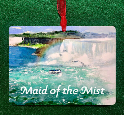 Niagara Falls, NY - Ornament - Maid of the Mist - #lew