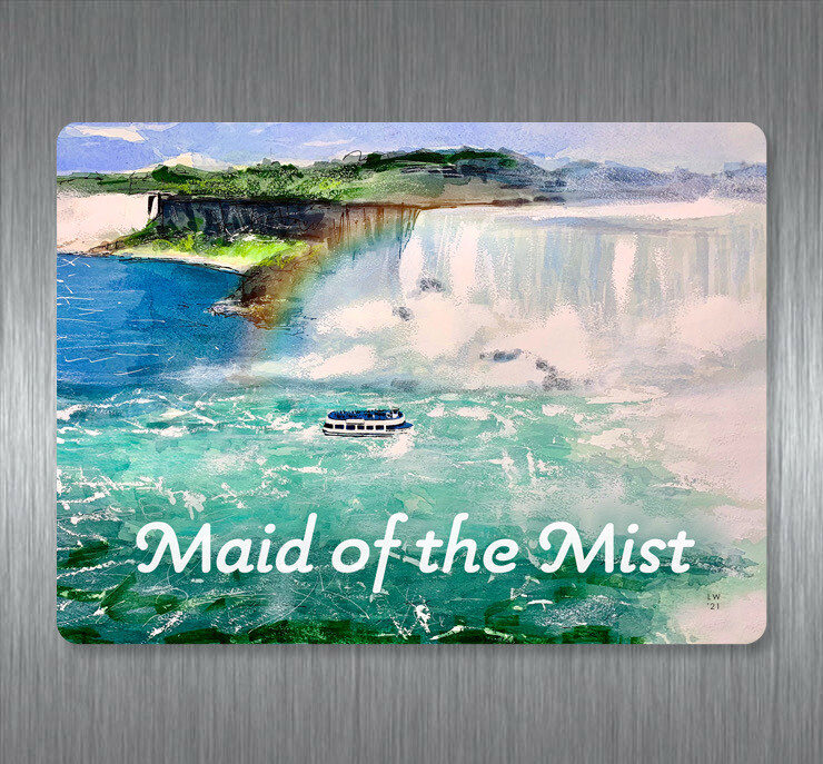 Niagara Falls, NY - Magnet - Maid of the Mist - #lew