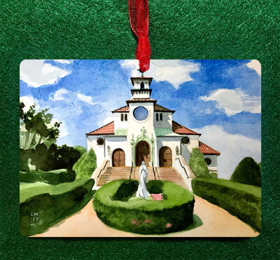 Malvern, NY - Ornament - Our Lady Of Lourdes Church - #lew