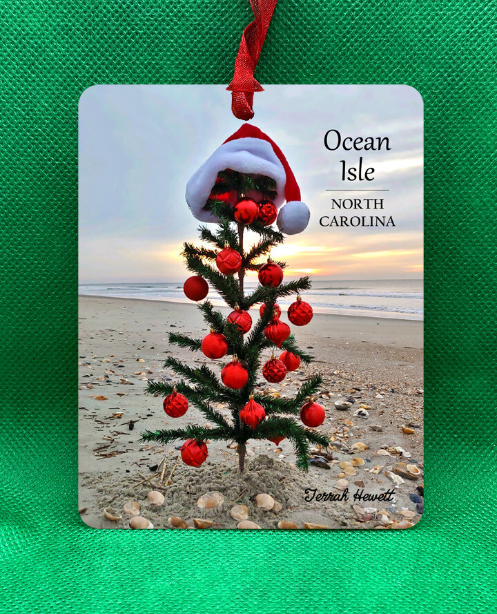 Ocean Isle, NC - Ornament - Ocean Isle Christmas Tree