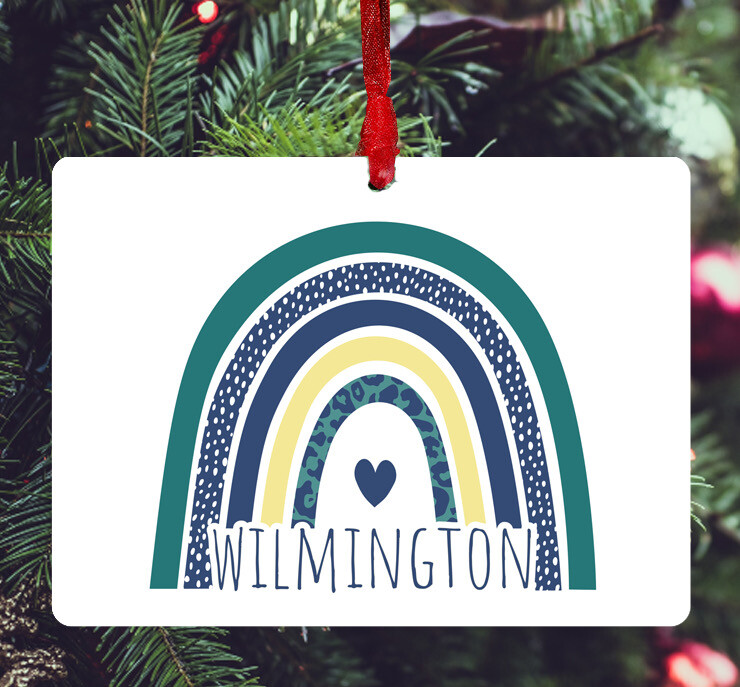 Wilmington, NC - Ornament - UNC Wilmington - #rainbow