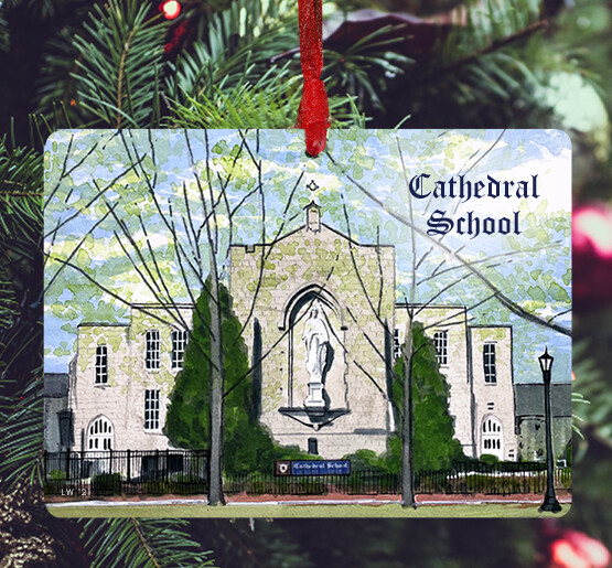 Raleigh, NC - Ornament - Cathedral School - #lew