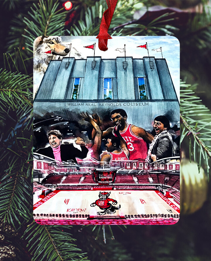 Raleigh, NC - NC State - Reynolds - Ornament - #lew - #pack
