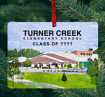 Cary, NC - Ornament - Turner Creek Elementary School - #lew