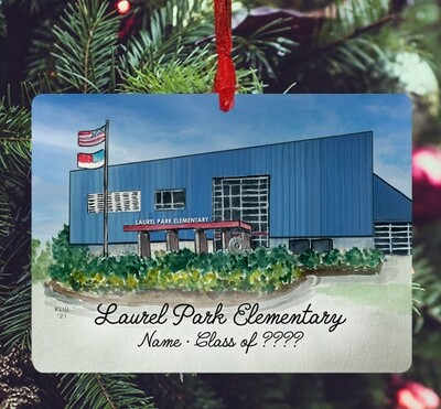 Apex, NC - Ornament - Laurel Park Elementary School - #katie