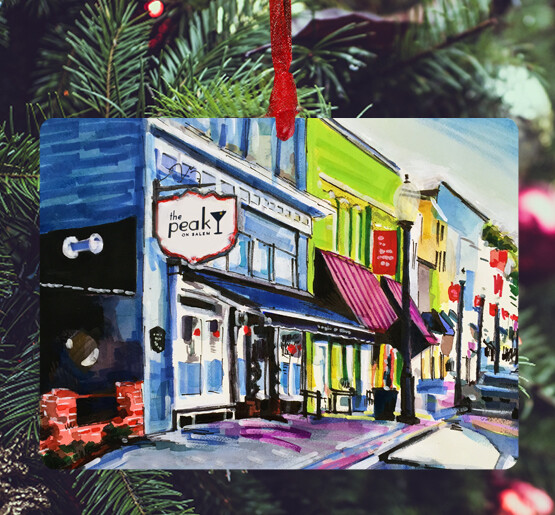 Apex, NC - Ornament - Peak City - #peakcity - #lew