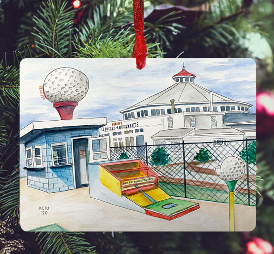 Baldwin, NY - Ornament - Nunley’s Bullseye - #katie