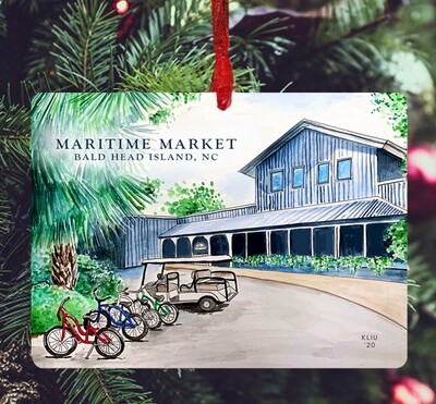 Bald Head Island, NC - Ornament - Maritime Market - #katie