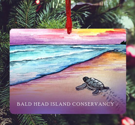 Bald Head Island, NC - Ornament - BHI Sea Turtle Conservancy - #katie