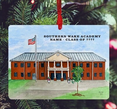 Holly Springs, NC - Ornament - Southern Wake Academy - #katie