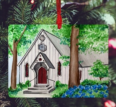 Raleigh, NC - Ornament - St. Mary’s Chapel - #katie