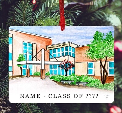 Raleigh, NC - Ornament - Wakefield High School - #katie