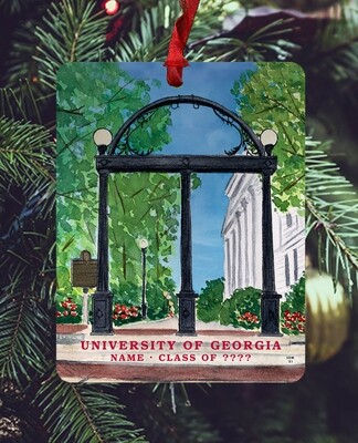 Athens, GA - Ornament - University of Georgia - The Arch - #stephanie