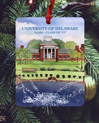 Newark, DE - Ornament - University of Delaware - #stephanie