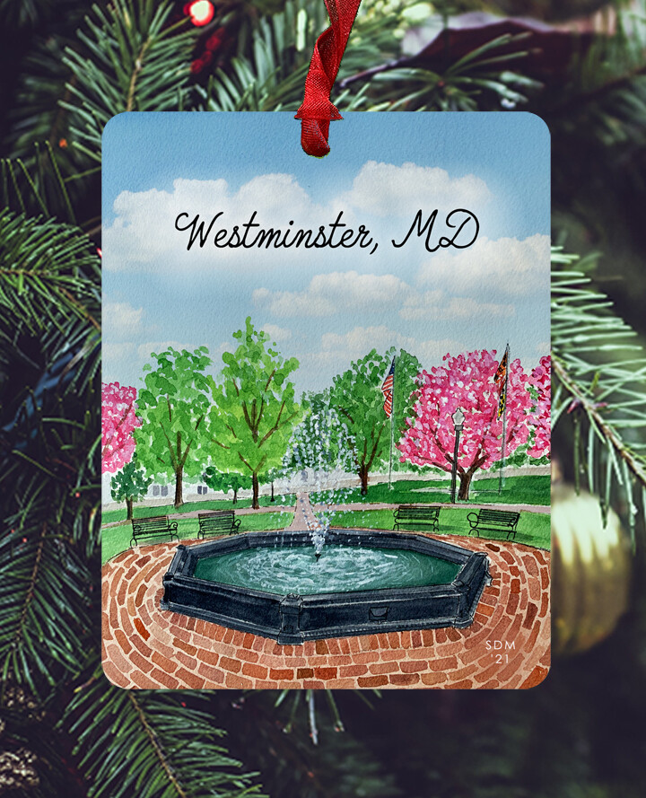 Westminster, MD - Ornament - Belle Grove Square - #stephanie