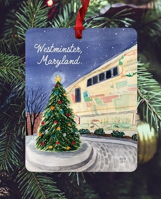 Westminster, MD - Ornament - Westminster Christmas Tree - #stephanie