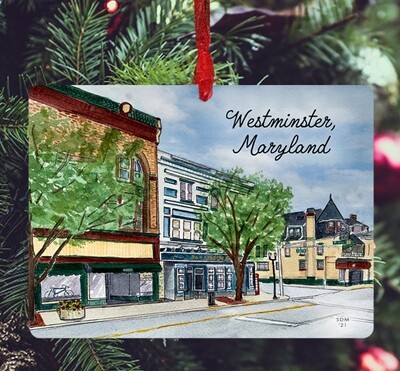 Westminster, MD - Ornament - Downtown Westminster - #stephanie
