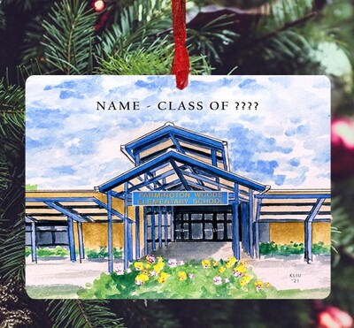 Cary, NC - Ornament - Farmington Woods Elementary School - #katie