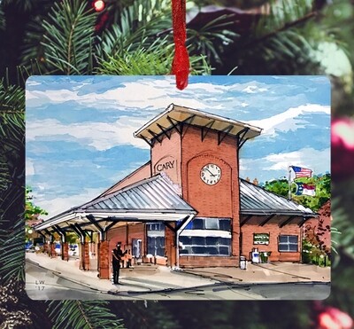 Cary, NC - Ornament - Cary Depott - #lew