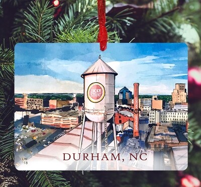 Durham, NC - Ornament - Lucky Strike - #lew