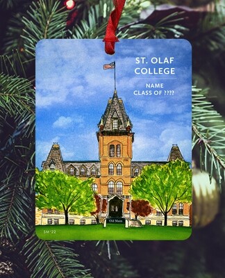 Northfield, MN - Ornament - St. Olaf College - #oles - #stephanie
