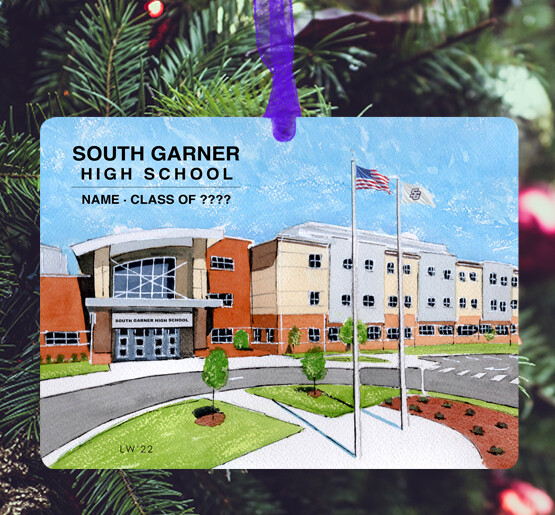 Garner, NC - Ornament - South Garner High School - #titans - #lew