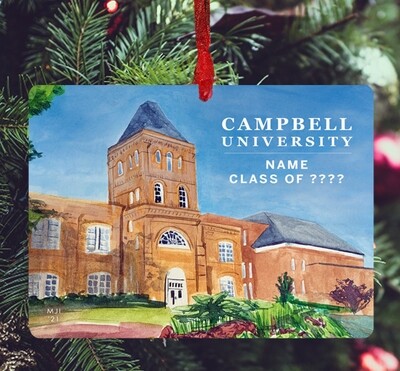 Buies Creek, NC - Ornament - Campbell University - #mindy
