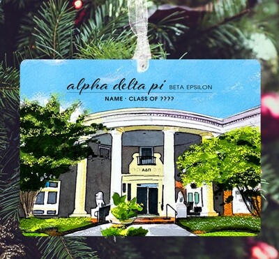 Columbia, SC - Ornament - Univ. Of South Carolina - Alpha Delta Pi - #alphadeltapi - #lew
