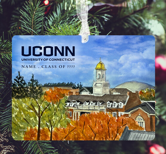 Storrs, CT - Ornament - University of Connecticut - #stephanie