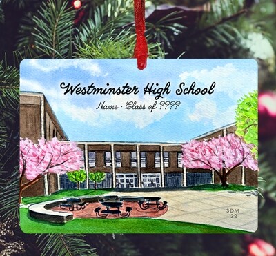 Westminster, MD - Ornament - Westminster High School - #westminsterhs - #stephanie - #y5QKylW5